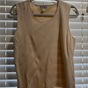 Charter Club Tan Sleeveless Tank Top